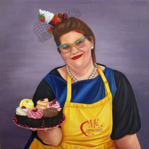 Portrait Of Mellissa Morgan Aka Ms  Cupcake